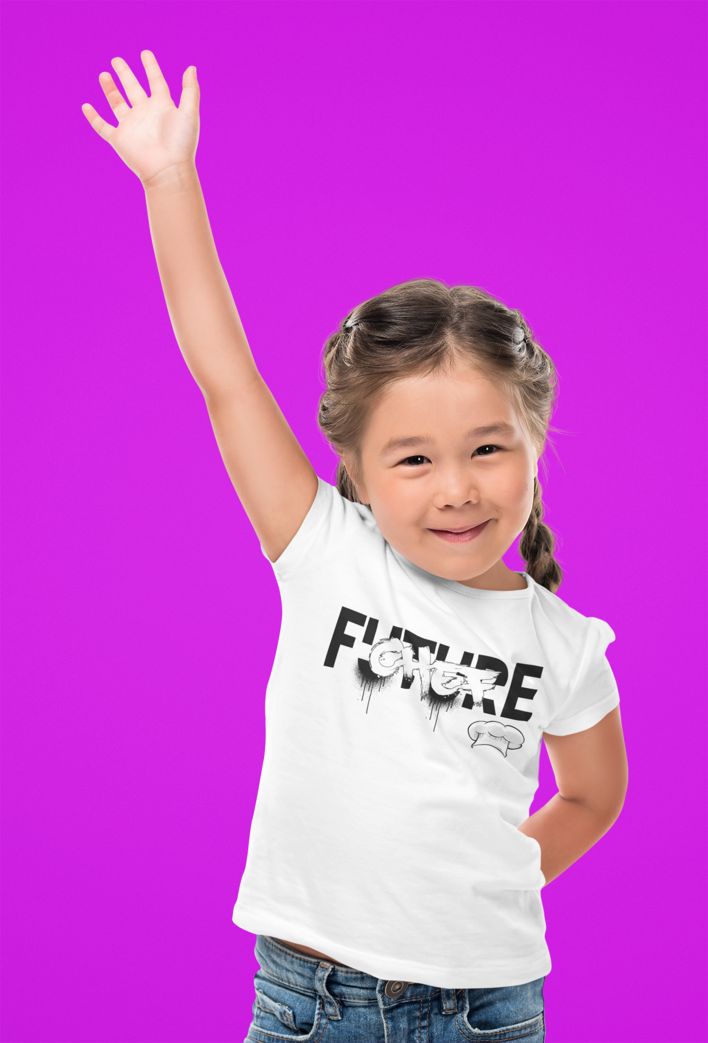 Future Chef BW Toddler T-Shirt