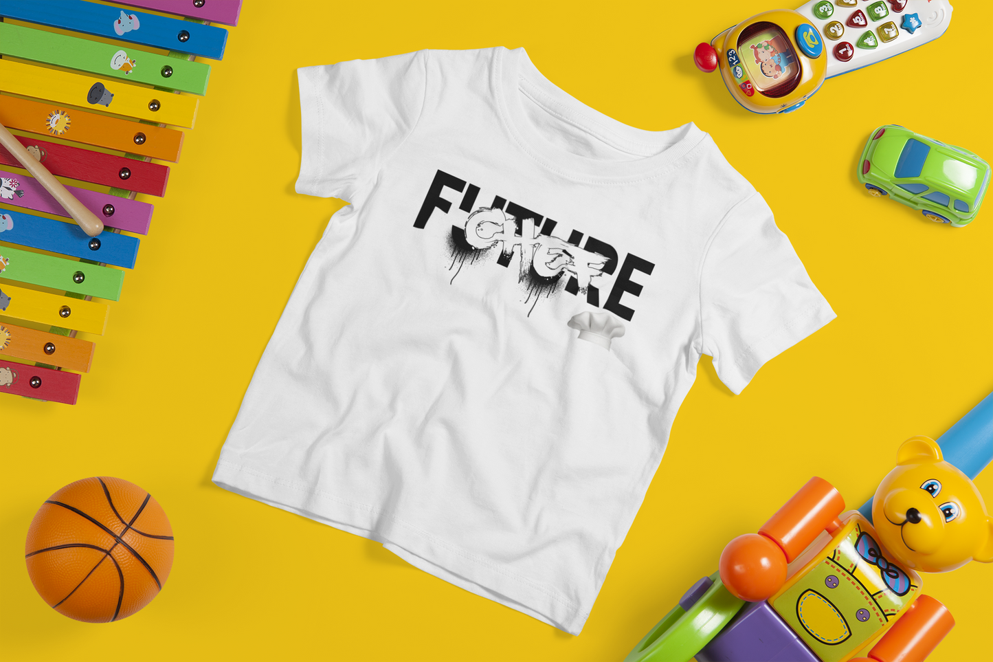 Future Chef BW Toddler T-Shirt