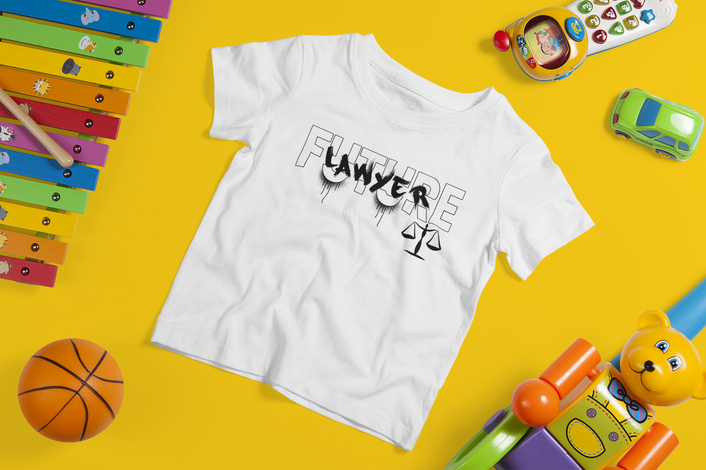 Future Lawyer BW Toddler T-Shirt