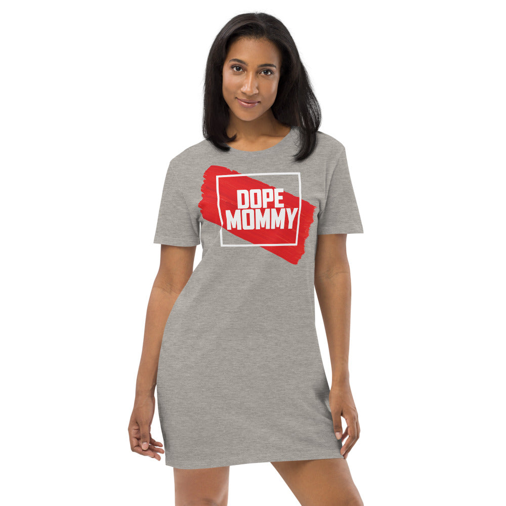 Adult "Dope Mommy" T-shirt Dress