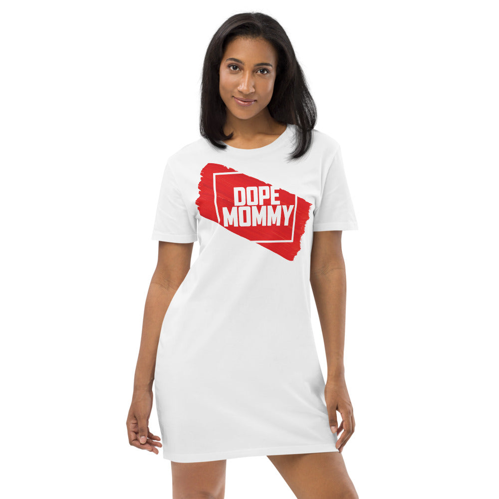 Adult "Dope Mommy" T-shirt Dress