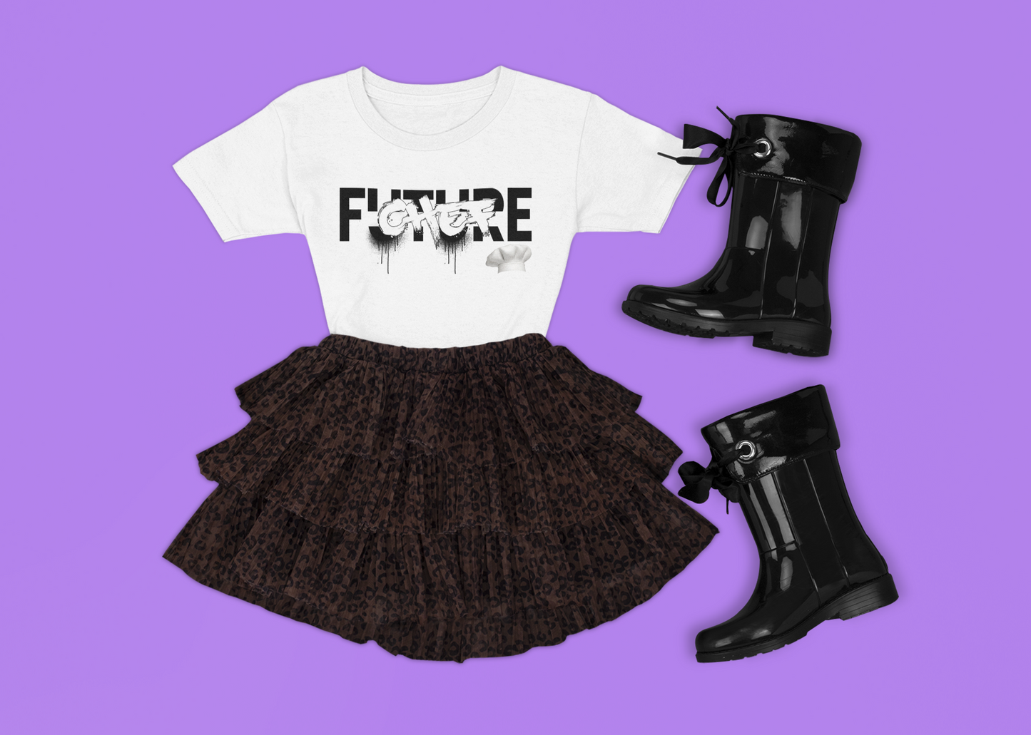 Future Chef BW Toddler T-Shirt