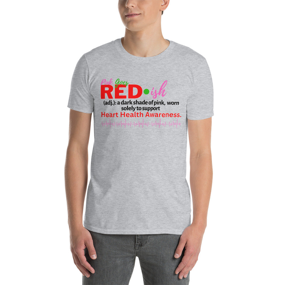 Adult "Pink Goes Red" T-Shirt