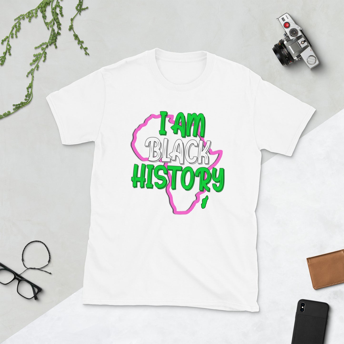 Adult "I Am Black History" T-Shirt