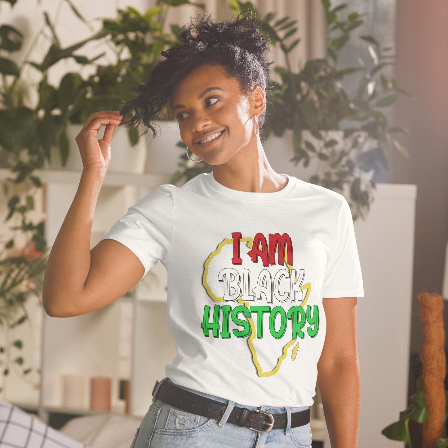 Short-Sleeve Adult Unisex "Black History" T-Shirt