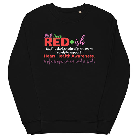 Adult "Pink Goes Red" Sweatshirt