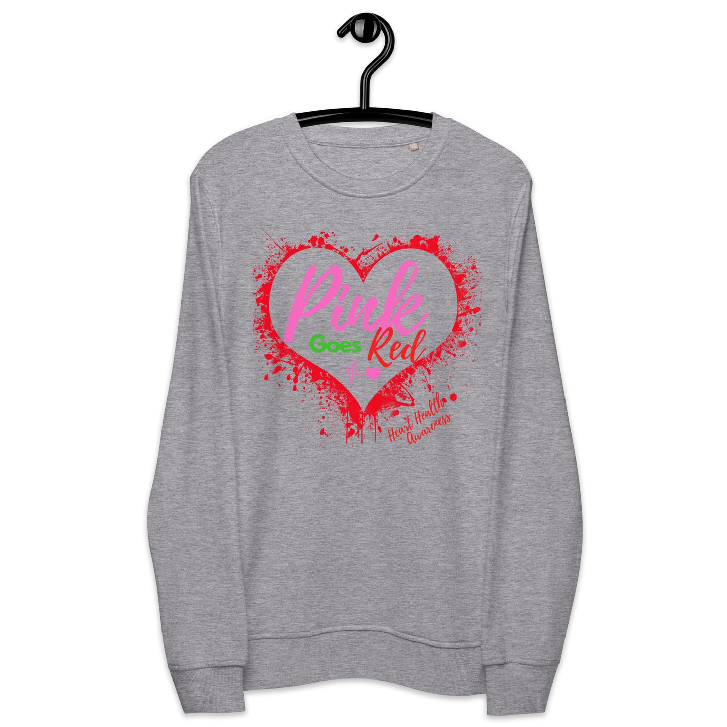 Adult "Pink Goes Red" Sweatshirt