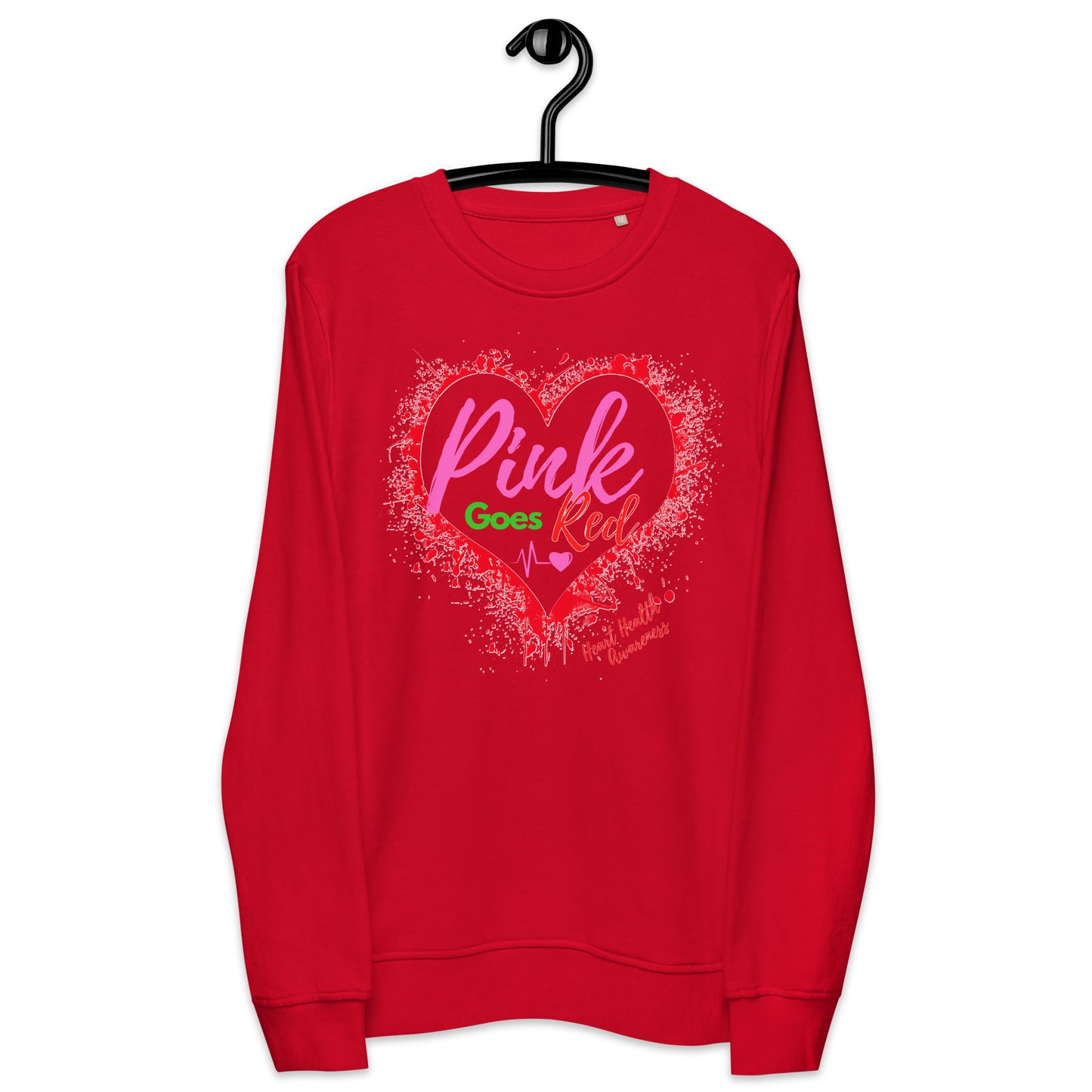 Adult "Pink Goes Red" Sweatshirt