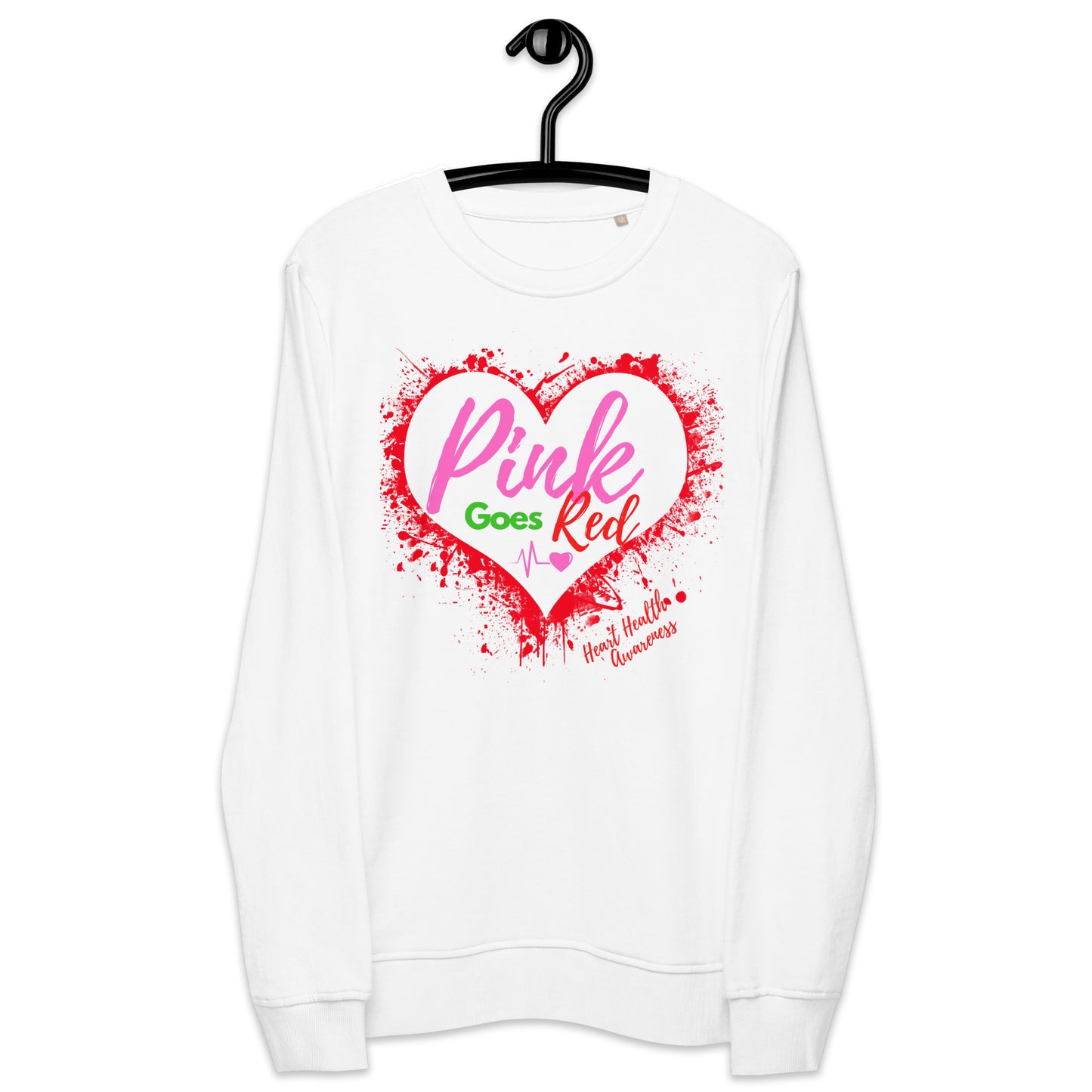 Adult "Pink Goes Red" Sweatshirt