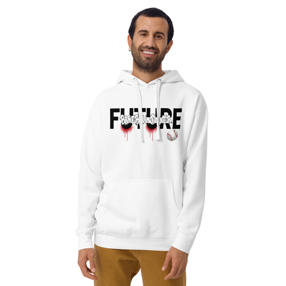 Future Baseball Player Adult Hoodie