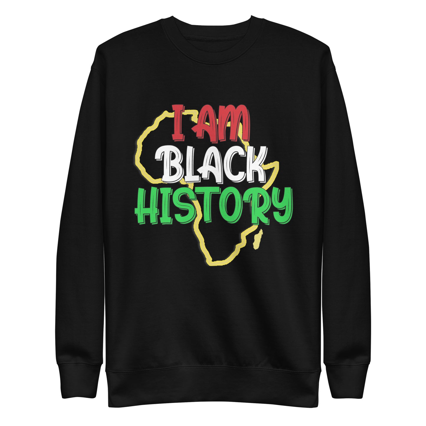 Adult Unisex "Black History" Sweatshirt