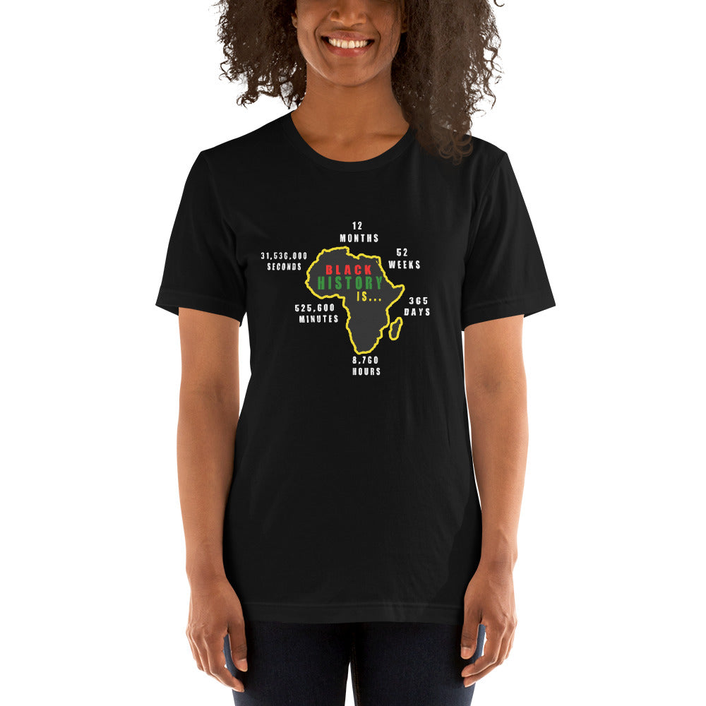 Black History Adult Unisex T-Shirt