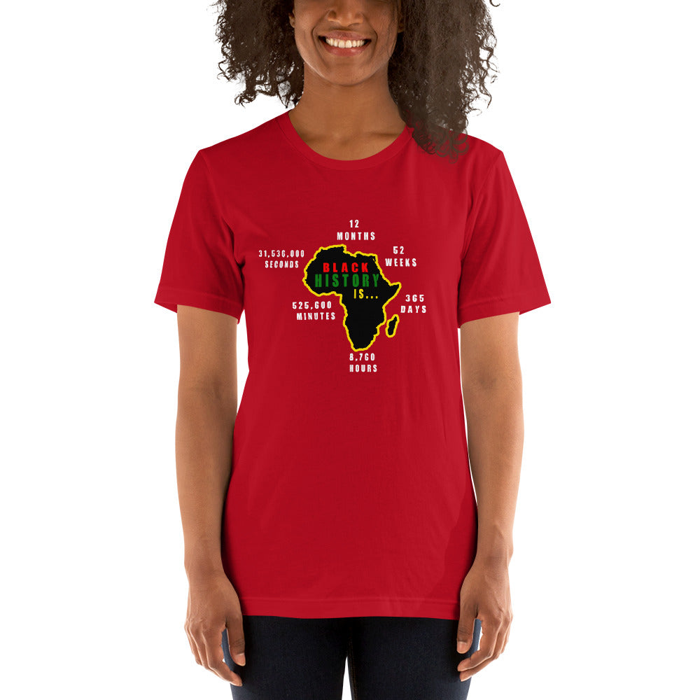 Black History Adult Unisex T-Shirt