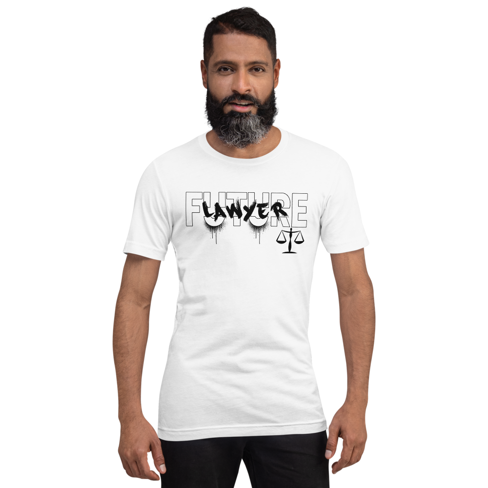 Future Lawyer BW Adult T-Shirt