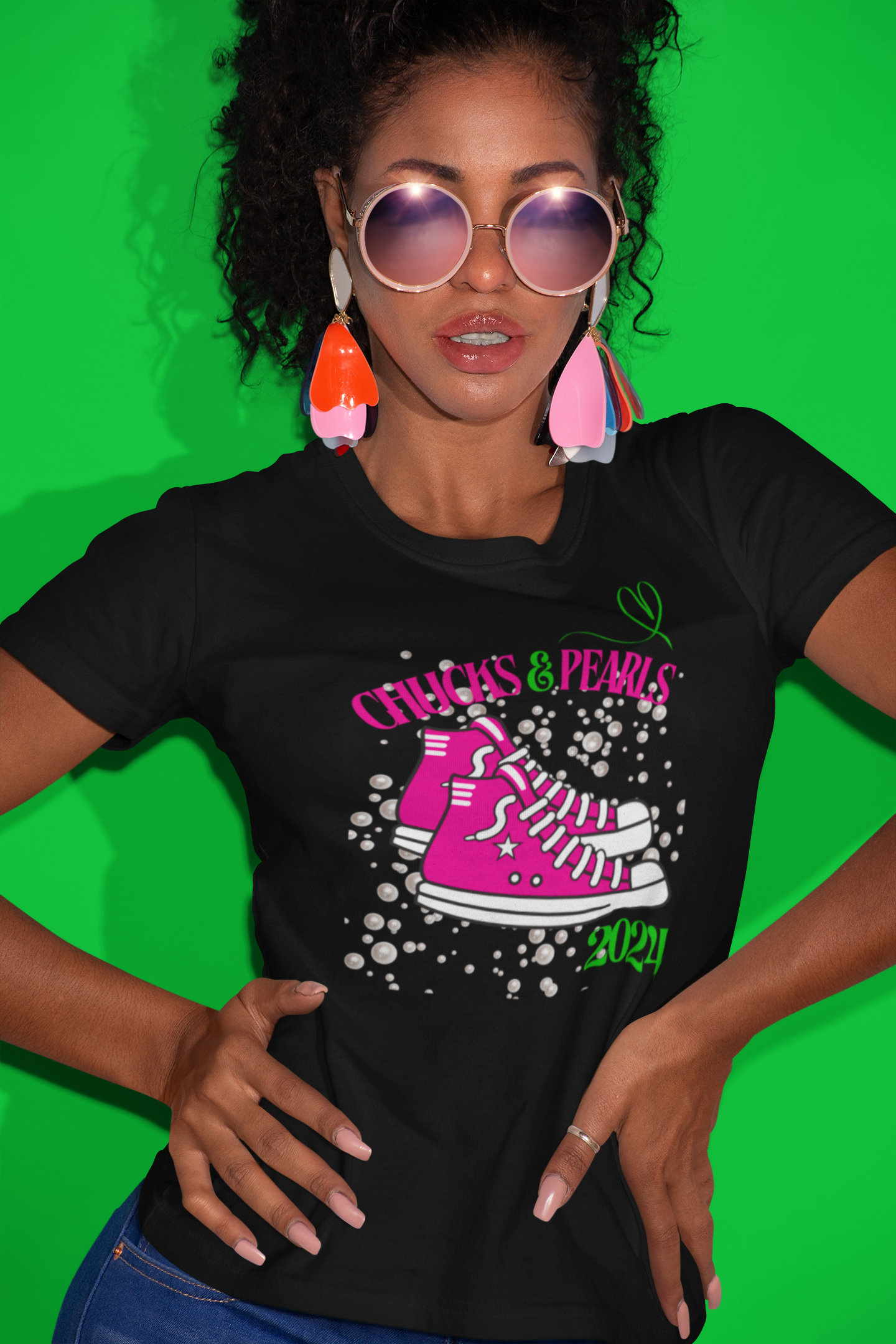 Chucks & Pearls T-Shirt