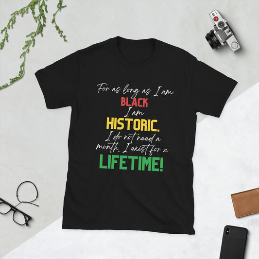 Adult Unisex "Black History" T-Shirt