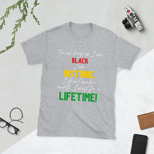 Adult Unisex "Black History" T-Shirt