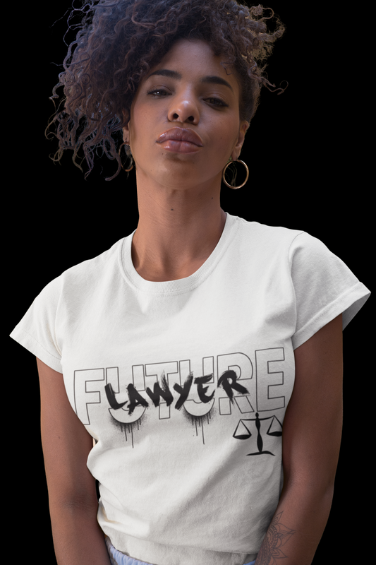 Future Lawyer BW Adult T-Shirt