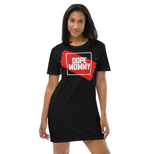 Adult "Dope Mommy" T-shirt Dress