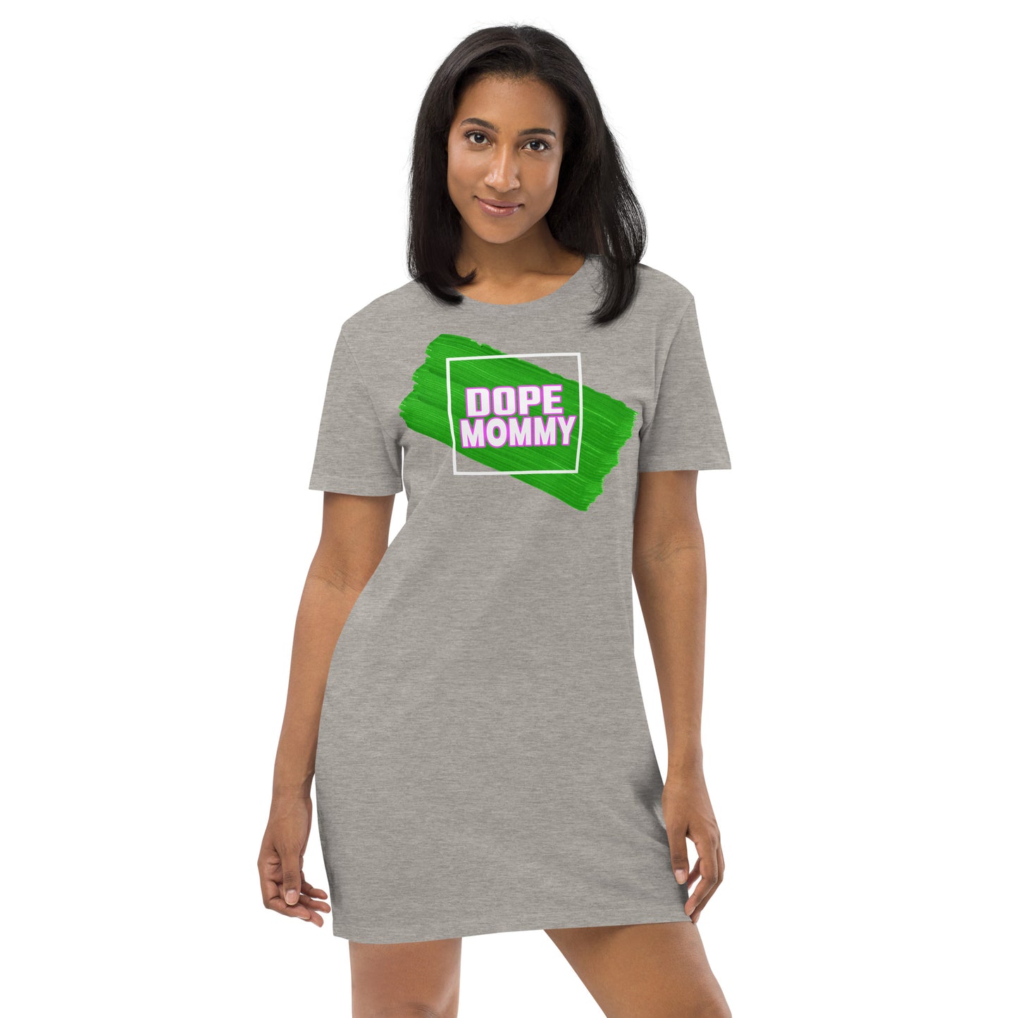 Adult "Dope Mommy" T-shirt Dress