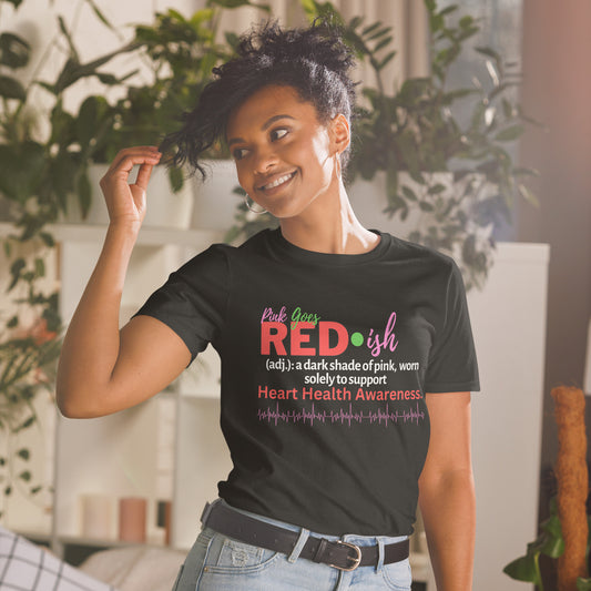 Adult "Pink Goes Red" T-Shirt