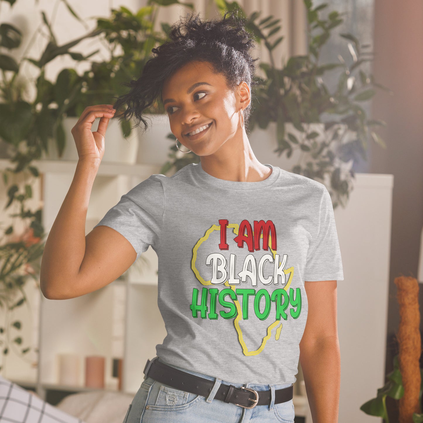 Short-Sleeve Adult Unisex "Black History" T-Shirt