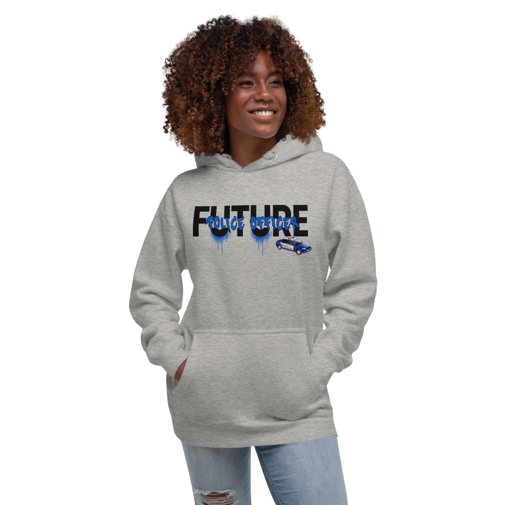 Future Police Officer Adult Hoodie