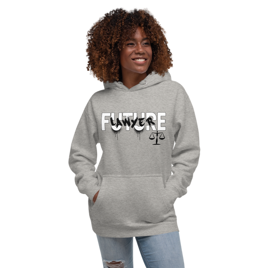 Future Lawyer BW Adult Hoodie