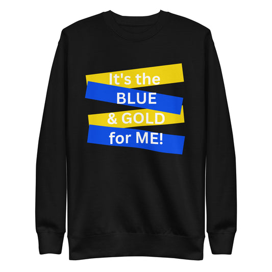 Adult "BLUE and GOLD" Sweatshirt