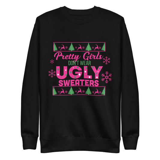 Adult Christmas "Pretty Girls" Sweatshirt