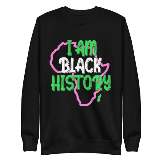 Adult "I am Black History" Sweatshirt