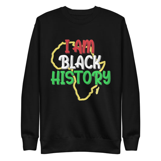 Adult Unisex "Black History" Sweatshirt