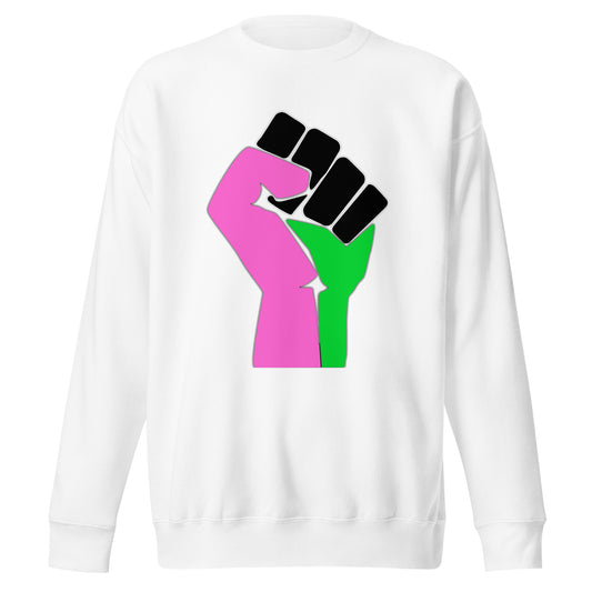 Adult Black History  "Raised Fist" Sweatshirt