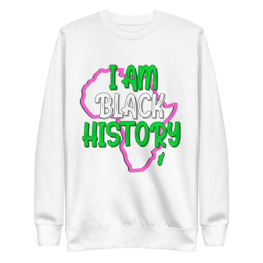 Adult "I am Black History" Sweatshirt